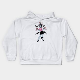 Vampire Waitress Kids Hoodie